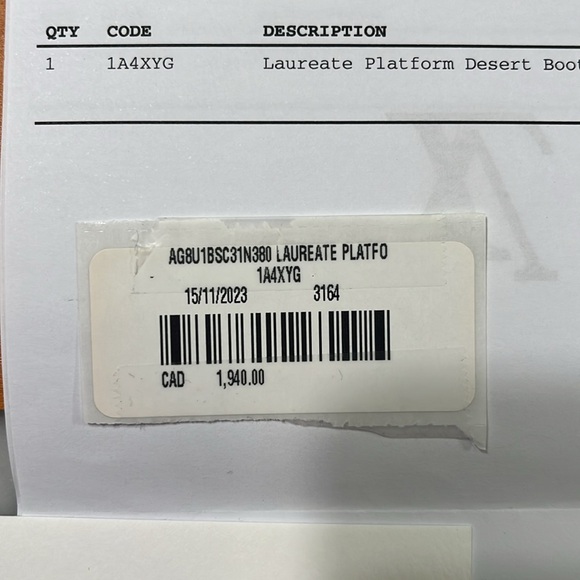 Authentic Louis Vuitton - Laureate Platform Desert Boot - Picture 12 of 12